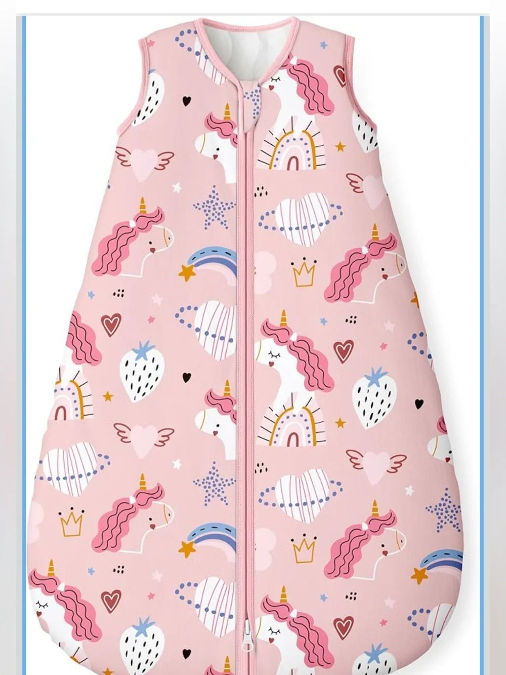 Baby Sleep Sack Pink fits up to 24 months